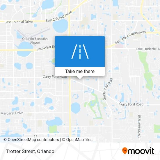 Trotter Street map