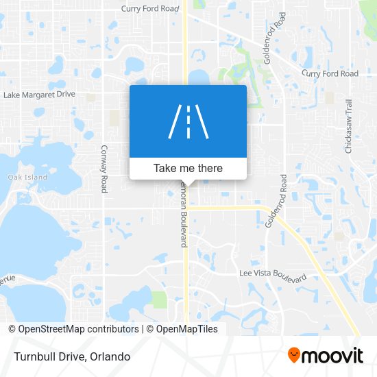 Turnbull Drive map