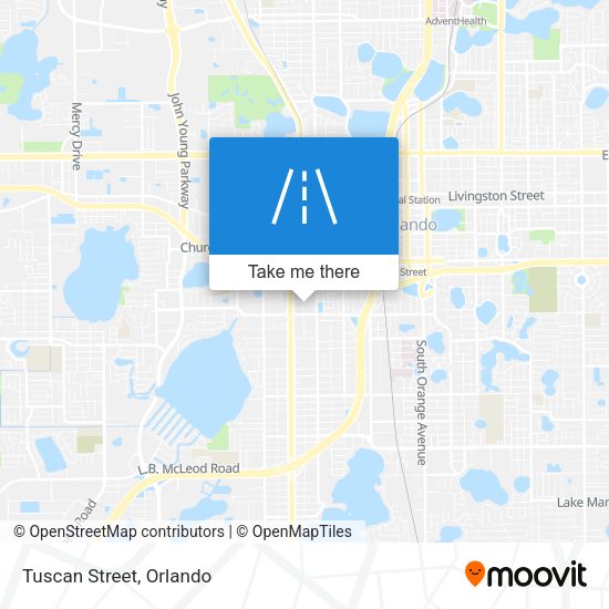 Mapa de Tuscan Street
