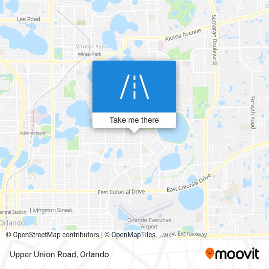 Mapa de Upper Union Road