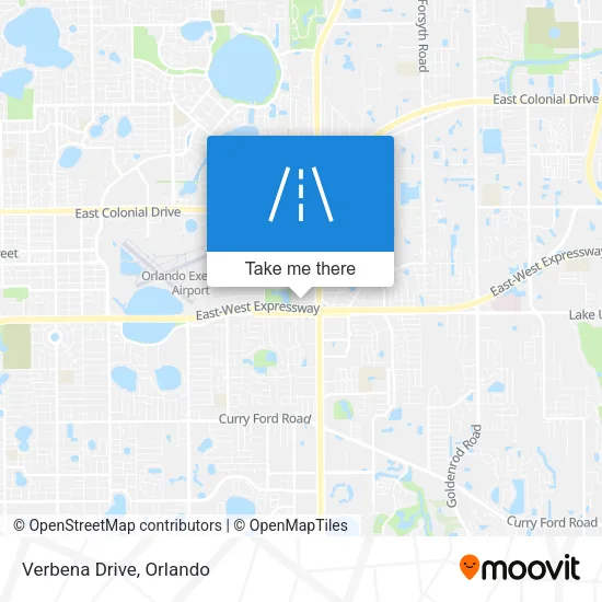 Verbena Drive map