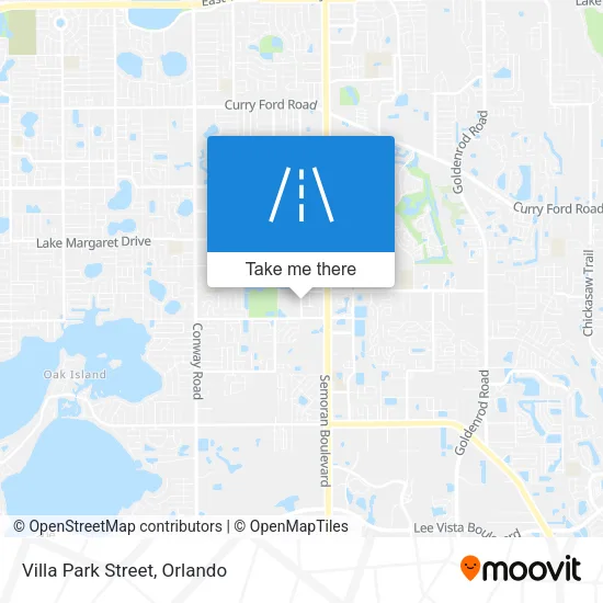 Villa Park Street map