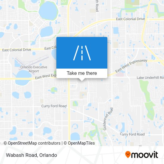 Mapa de Wabash Road