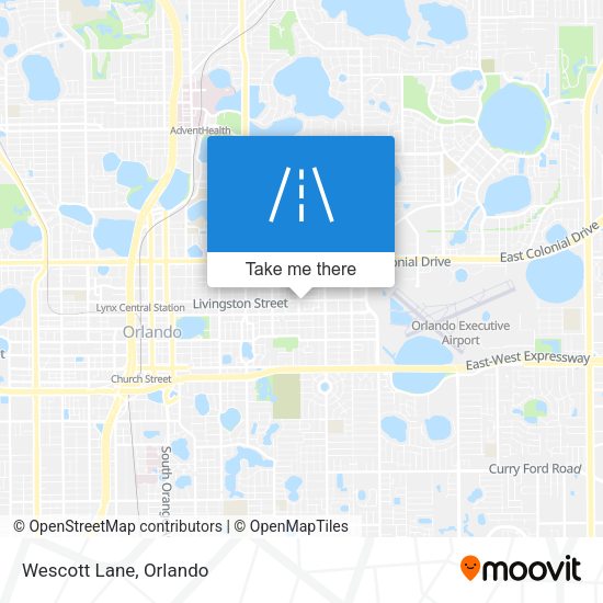 Mapa de Wescott Lane
