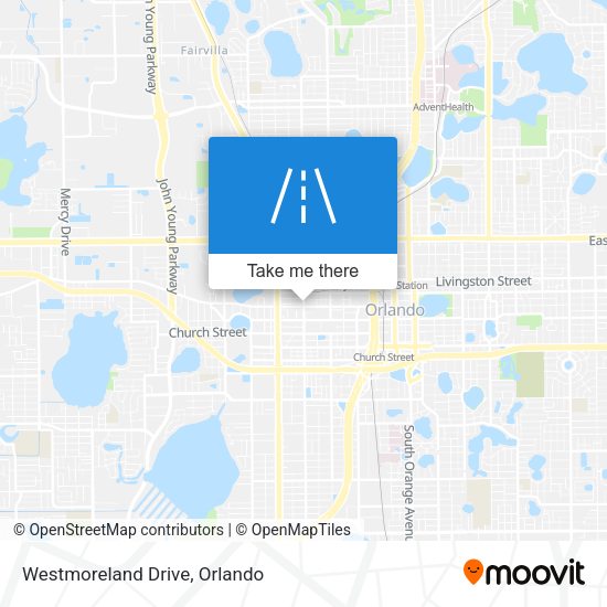 Mapa de Westmoreland Drive