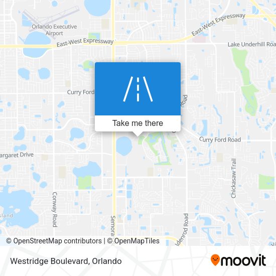 Westridge Boulevard map