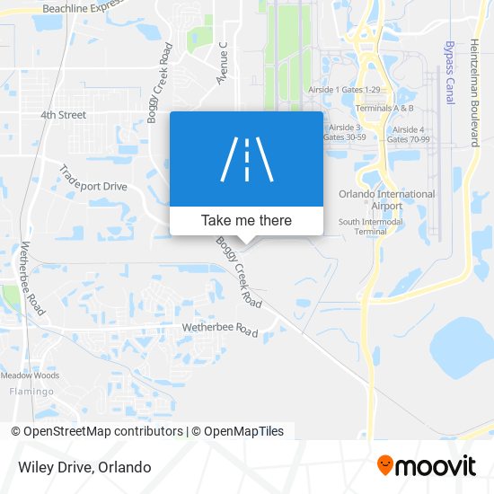 Mapa de Wiley Drive