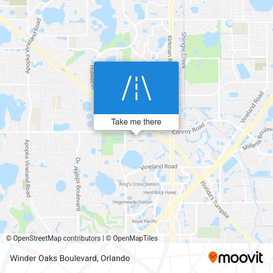 Mapa de Winder Oaks Boulevard