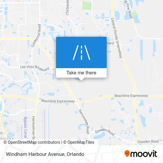 Windham Harbour Avenue map