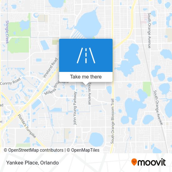 Mapa de Yankee Place