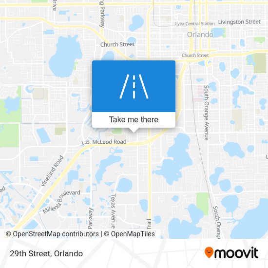 Mapa de 29th Street
