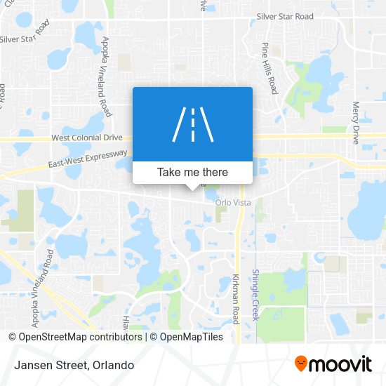 Mapa de Jansen Street