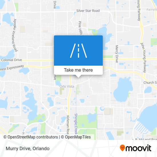 Mapa de Murry Drive