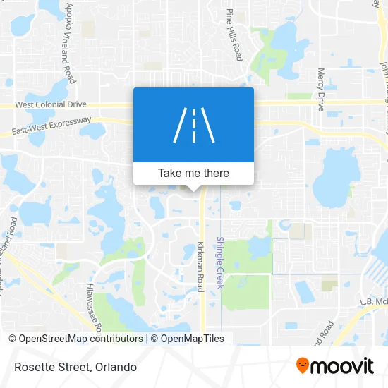 Rosette Street map