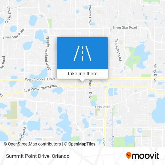 Summit Point Drive map