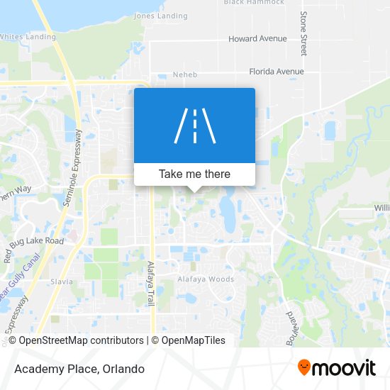 Mapa de Academy Place