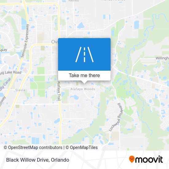 Mapa de Black Willow Drive