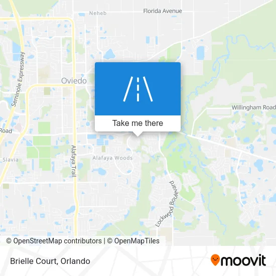 Brielle Court map