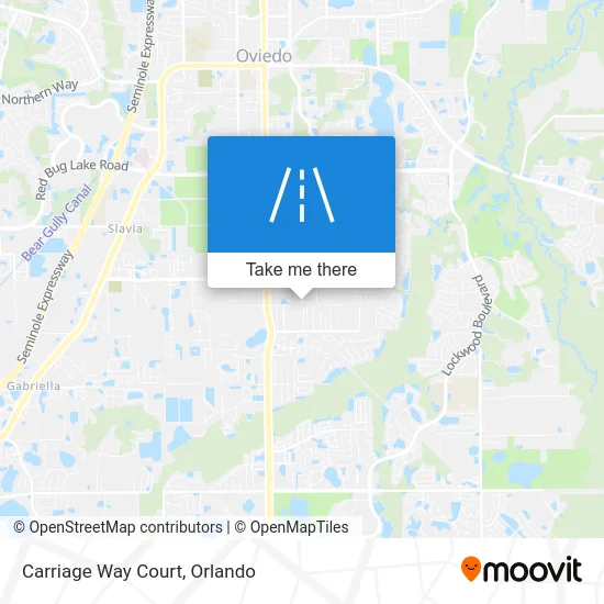 Carriage Way Court map