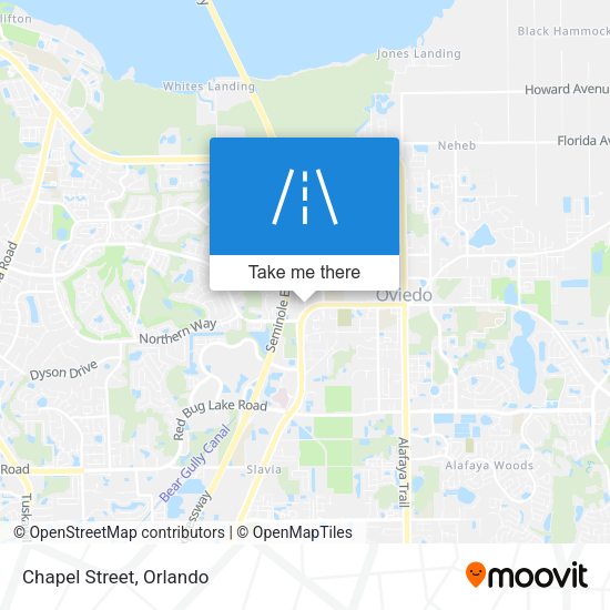 Mapa de Chapel Street