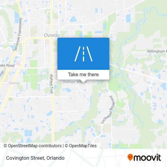 Mapa de Covington Street