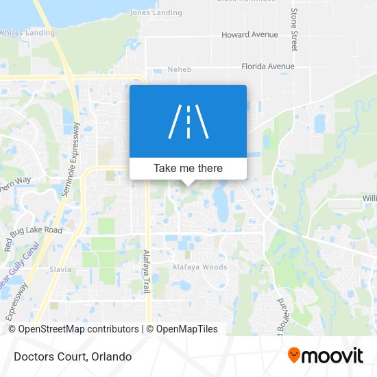 Mapa de Doctors Court