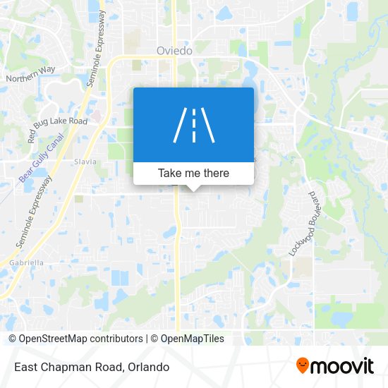 Mapa de East Chapman Road