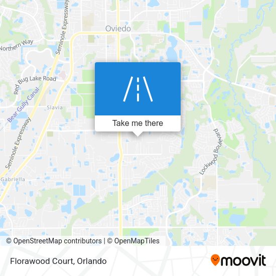 Mapa de Florawood Court