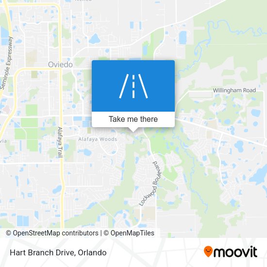 Mapa de Hart Branch Drive