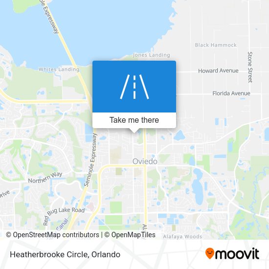 Heatherbrooke Circle map