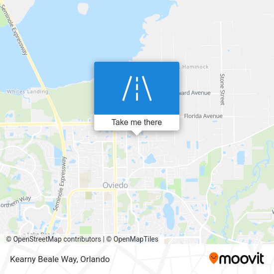 Mapa de Kearny Beale Way