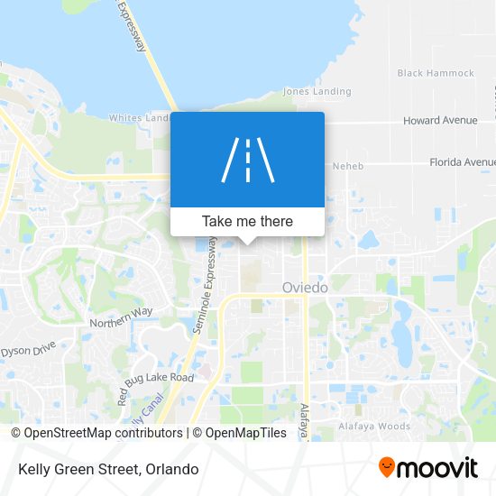 Kelly Green Street map