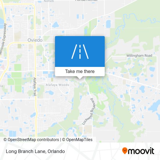 Mapa de Long Branch Lane