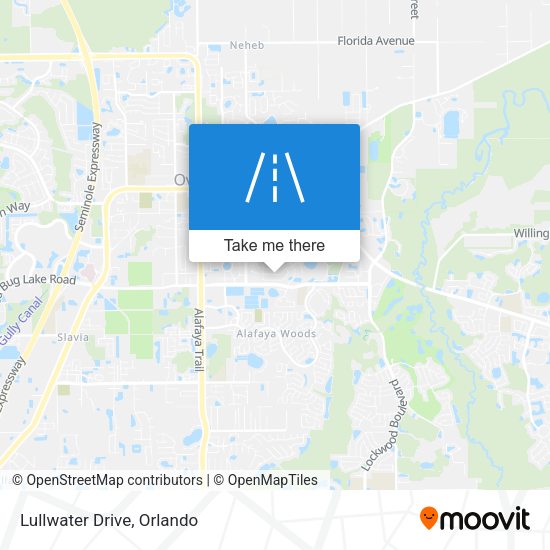Mapa de Lullwater Drive
