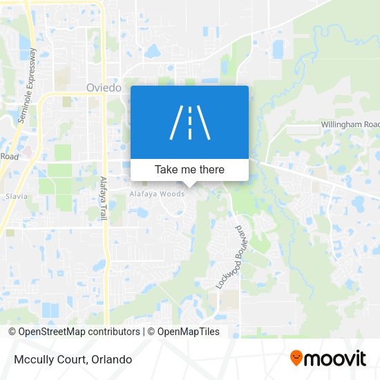 Mapa de Mccully Court
