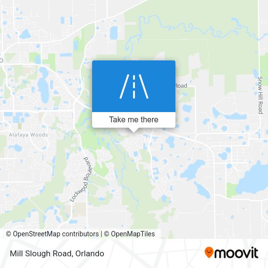 Mapa de Mill Slough Road
