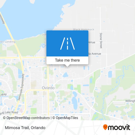 Mapa de Mimosa Trail