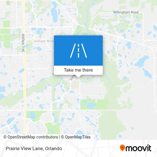 Prairie View Lane map