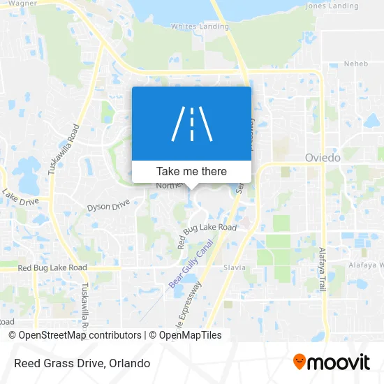 Reed Grass Drive map