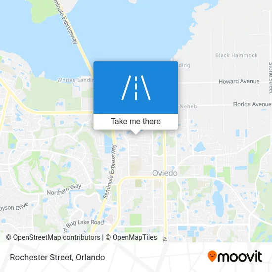 Rochester Street map