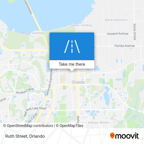 Mapa de Ruth Street