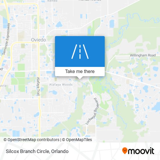 Mapa de Silcox Branch Circle