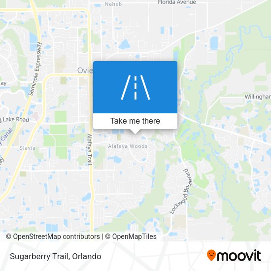 Mapa de Sugarberry Trail