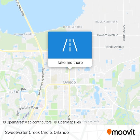 Mapa de Sweetwater Creek Circle