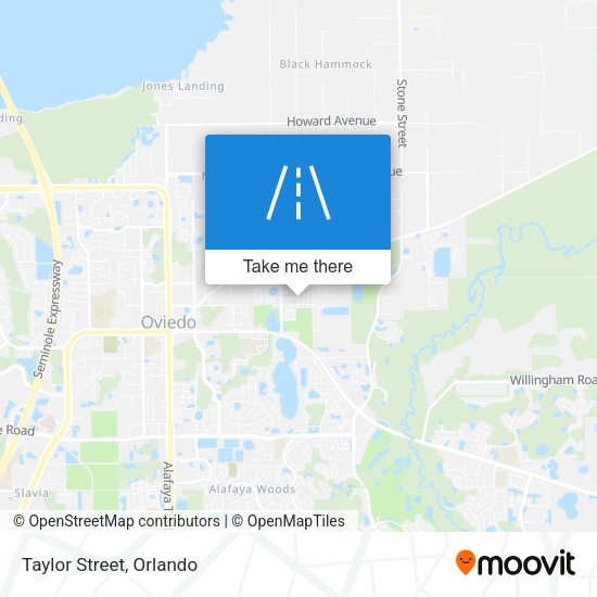 Mapa de Taylor Street