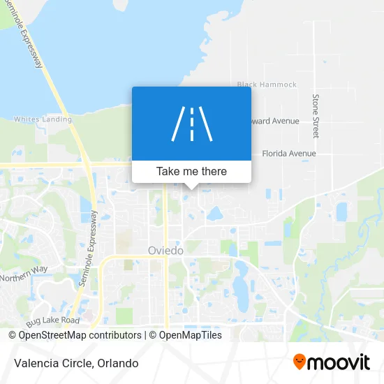 Valencia Circle map