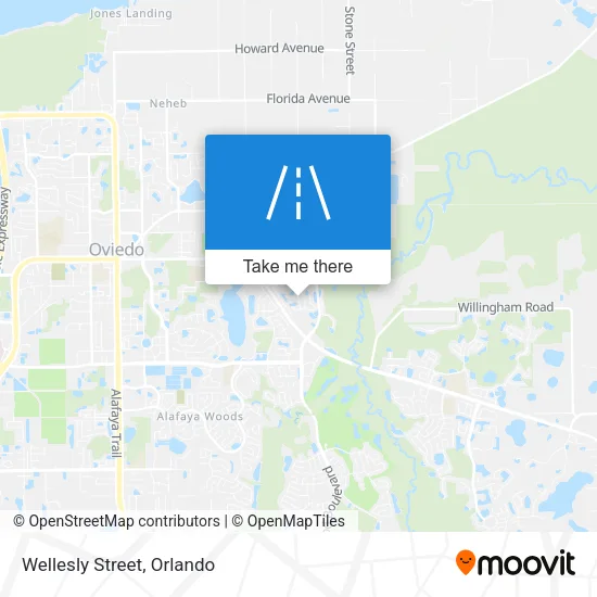 Wellesly Street map