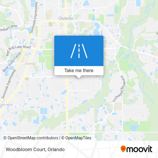 Mapa de Woodbloom Court