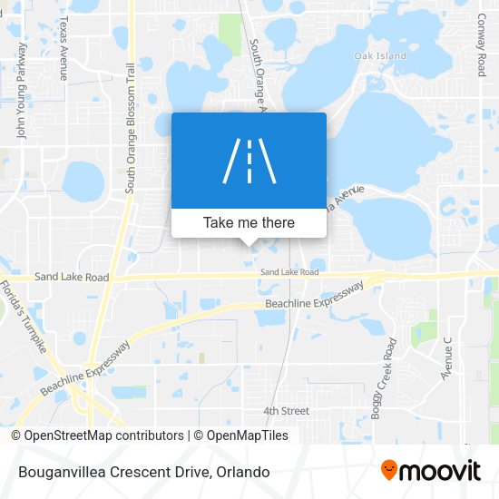 Bouganvillea Crescent Drive map