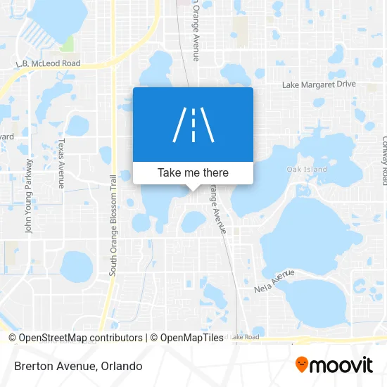 Brerton Avenue map